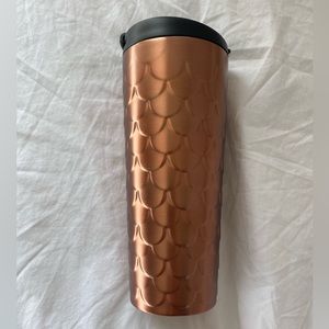 Starbucks Cooper Mermaid Scale Metal 16 oz Cup